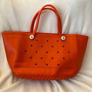 EUC Orange Eva Beach Bag